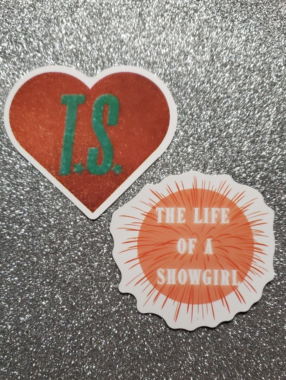 10/$10 Taylor Swift SHOWGIRL Waterproof Sticker